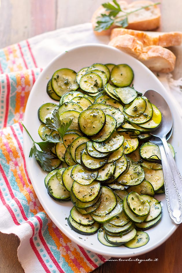 Zucchine trifolate - zucchine in padella - Ricetta zucchine trifolate