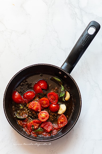 sughetto al pomodoro - Ricetta Fagiolini in umido