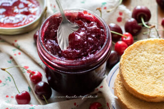 Marmellata di ciliegie - Ricetta Marmellata di ciliegie
