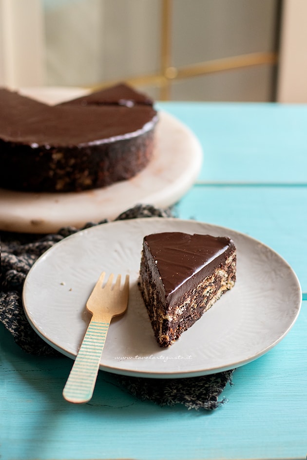 Torta fredda - Torta senza cottura - Ricetta Torta fredda-