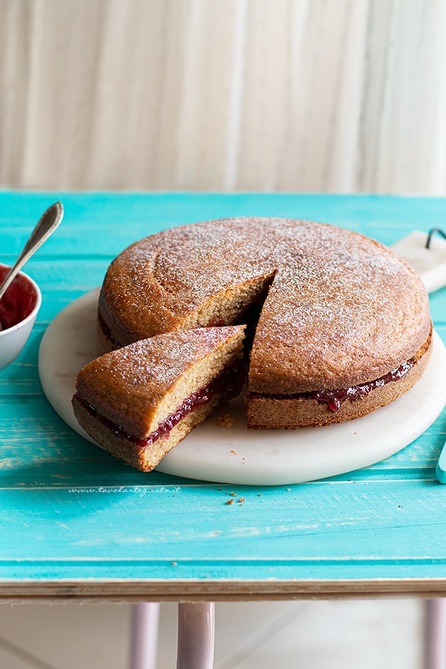 Torta integrale- Ricetta Torta con farina integrale-