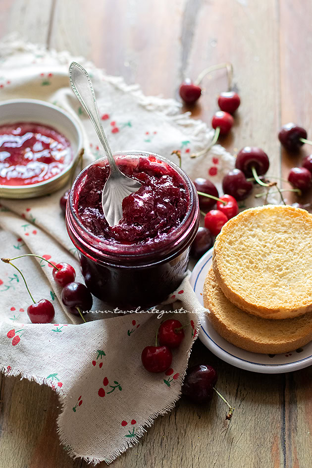 ricetta Marmellata di ciliegie