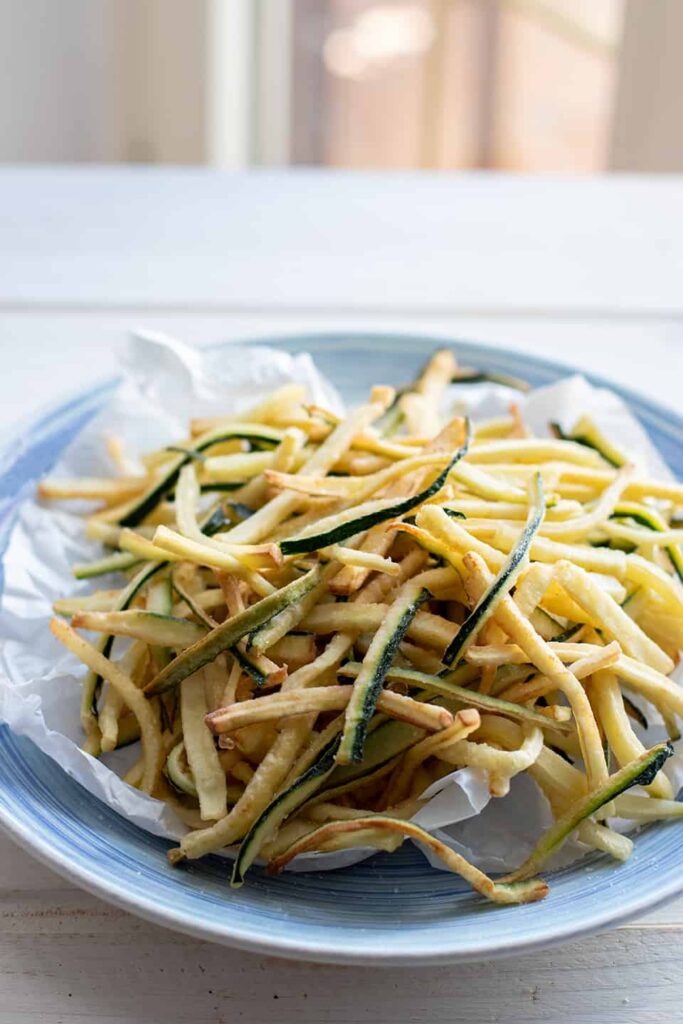 Zucchine fritte - Ricetta Zucchine fritte-