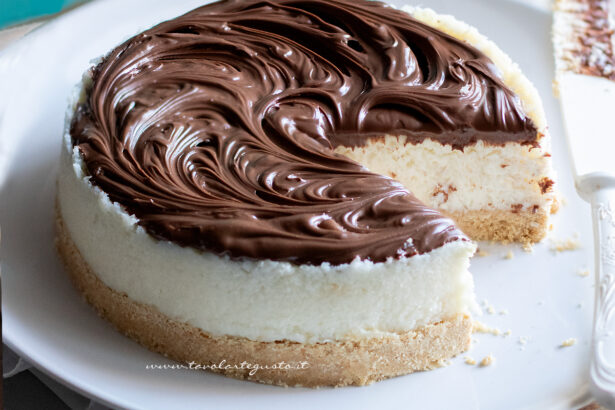 cheesecake cocco e nutella