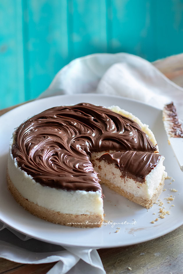 cheesecake cocco e nutella