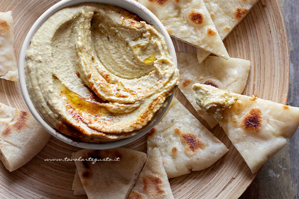 Hummus - Ricetta Hummus di ceci - Ricetta di Tavolartegusto