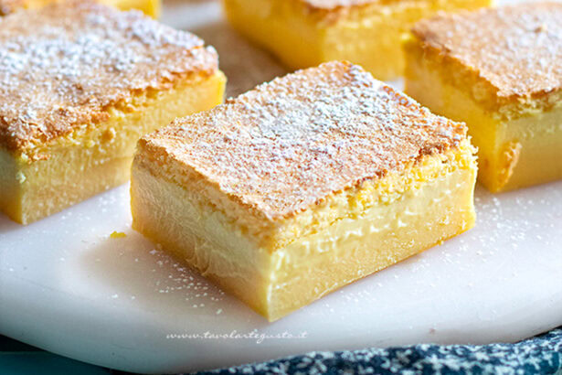 Torta magica - Ricetta Torta magica alla vaniglia