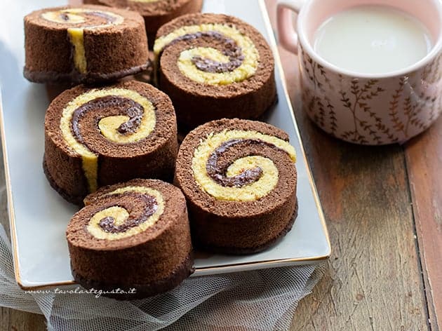 Girelle - Ricetta Girelle alla nutella