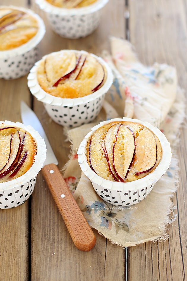 Muffin alle mele - Ricetta Muffin alle mele- - Ricetta di Tavolartegusto