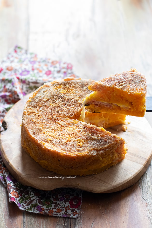 Sformato di zucca - Flan di zucca-