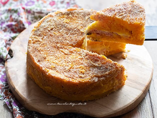 Sformato di zucca - Flan di zucca