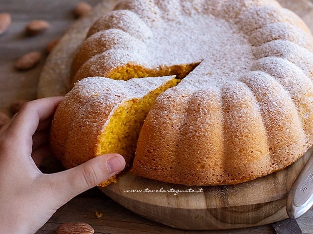 Torta di mandorle - Ricetta Torta di mandorle