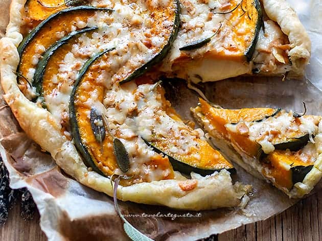 Torta di zucca salata - Torta salata di zucca