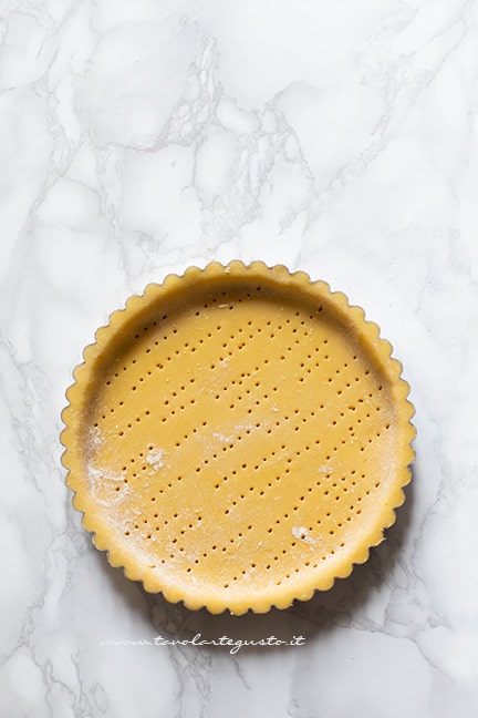 guscio di pasta frolla - Ricetta Crostata di mele