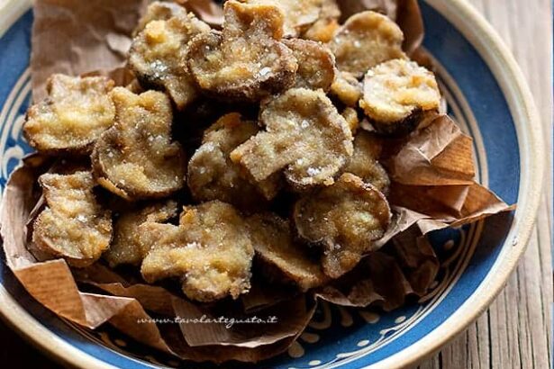 Funghi fritti - Ricetta di Tavolartegusto