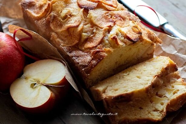 Plumcake alle mele - Ricetta di Tavolartegusto