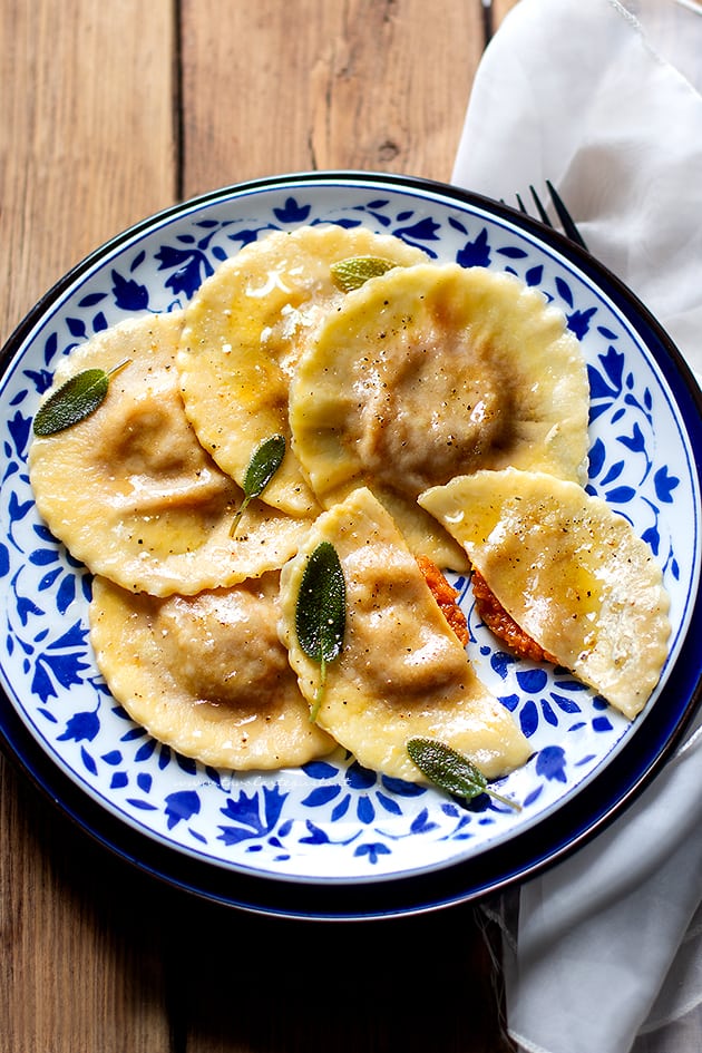 Tortelli di zucca (Ravioli di zucca)-