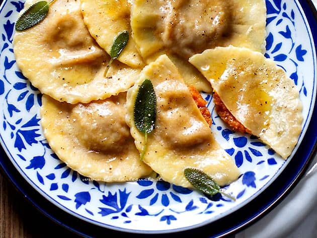 Tortelli di zucca (Ravioli di zucca)