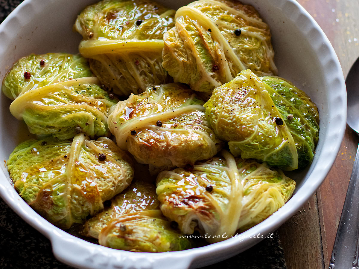 Involtini di verza - Ricetta Involtini di verza