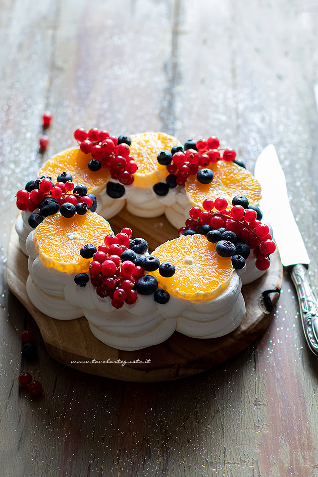 Pavlova - Torta Pavlova (Ricetta originale)- - Ricetta di Tavolartegusto