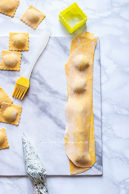 come fare i ravioli 2 - Ricetta Ravioli ricotta e spinaci