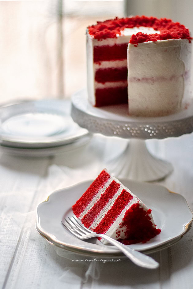 red velvet - torta red velvet