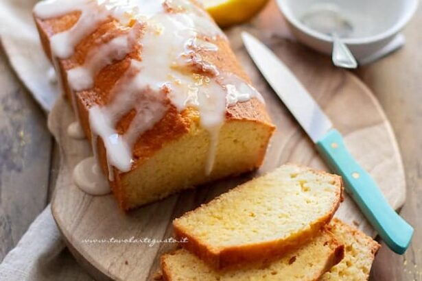 Plumcake al limone - Ricetta Plumcake al limone