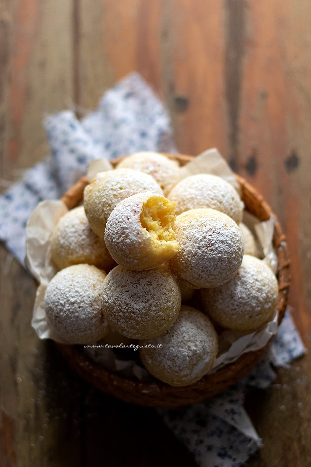 Frittelle al forno - Ricetta Frittelle al forno