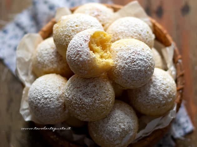 Frittelle al forno - Ricetta Frittelle al forno