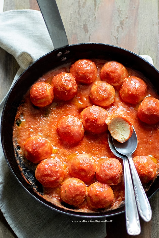 Polpette di ricotta - Ricetta Polpette di ricotta-