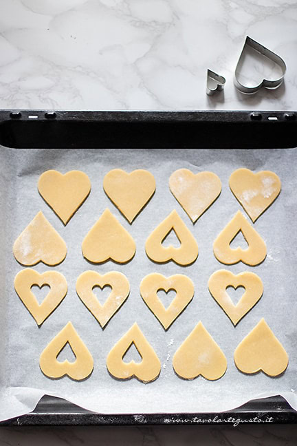come fare i biscotti san valentino
