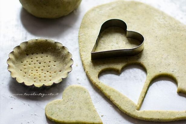 Pasta frolla al pistacchio