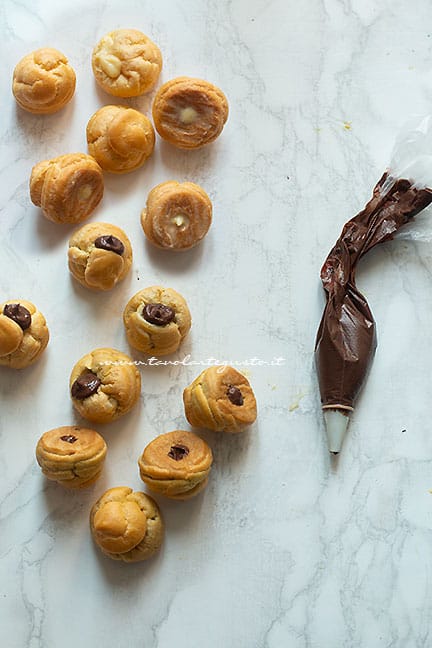 come fare i bignè alla crema