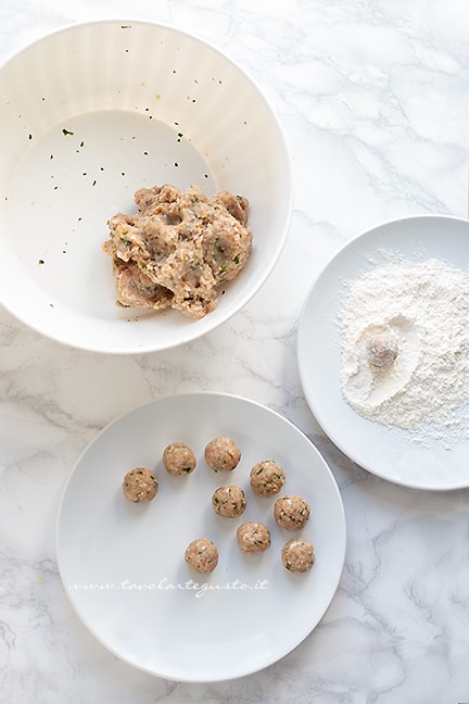 impasto polpette al limone - Ricetta di Tavolartegusto