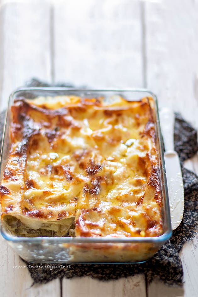 Lasagne ai carciofi -