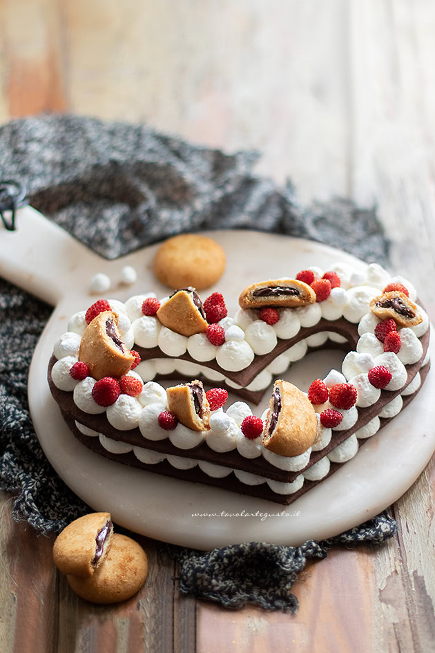 Cream tart al cioccolato (Cream Tart al cacao)