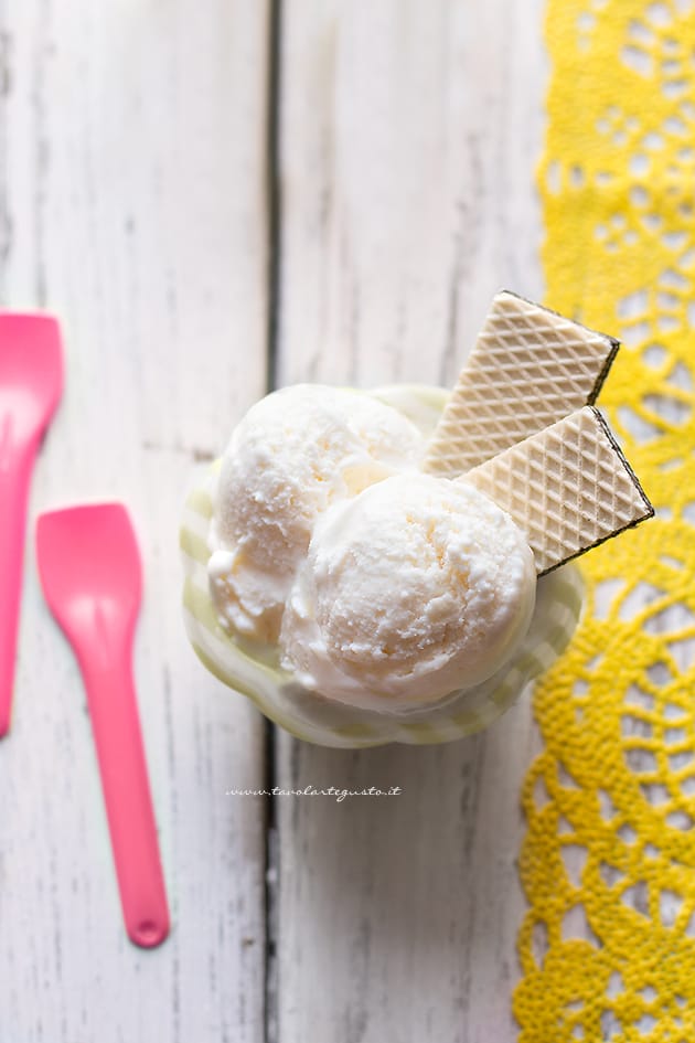 Gelato fiordilatte -