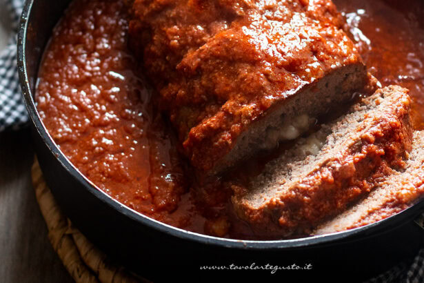 Polpettone al sugo