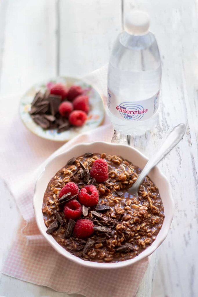 Porridge al cioccolato -