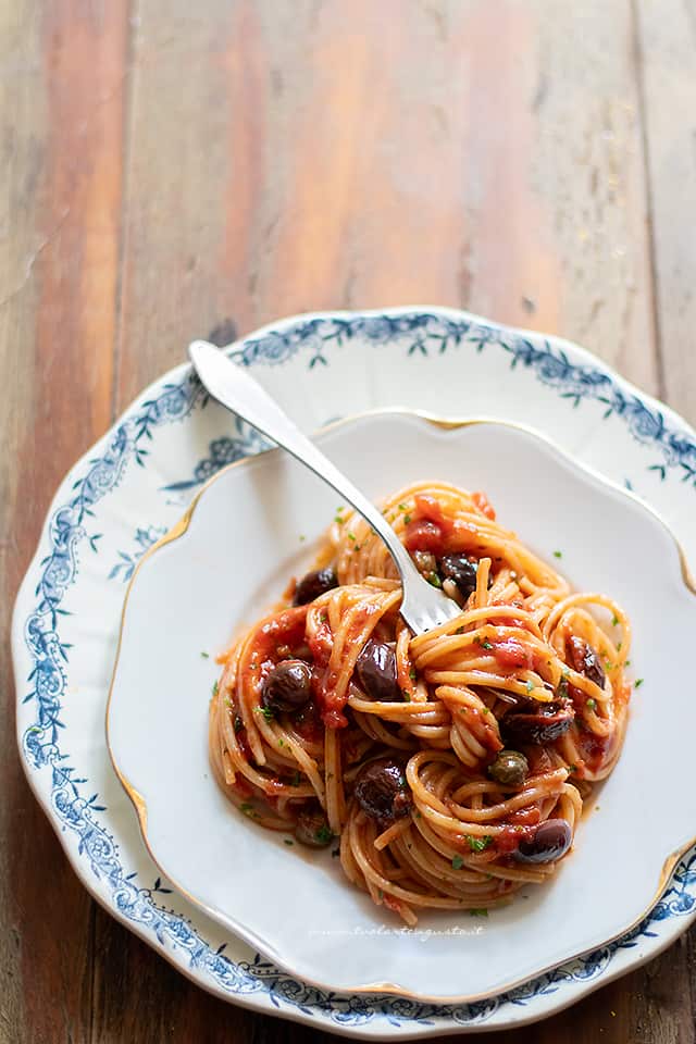 Spaghetti alla puttanesca-