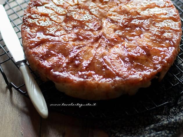 Torta di mele rovesciata ricetta-