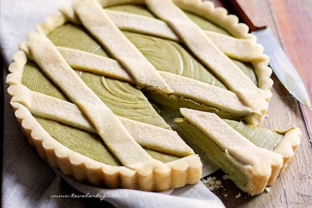 Crostata al pistacchio - Ricetta di Tavolartegusto