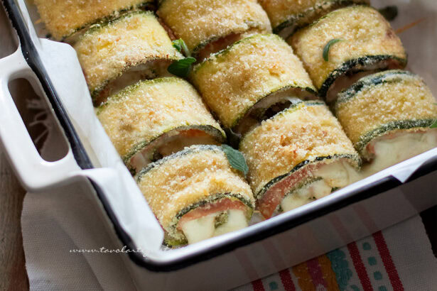 Involtini di zucchine