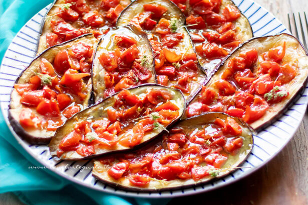 Melanzane al forno light