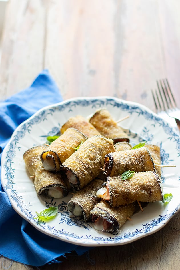 Spiedini di melanzane-