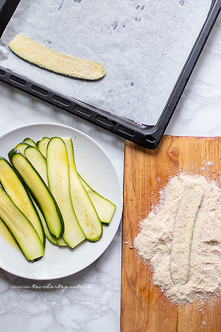 come fare gli involtini di zucchine