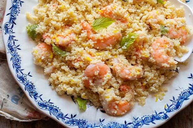 Cous cous con gamberi