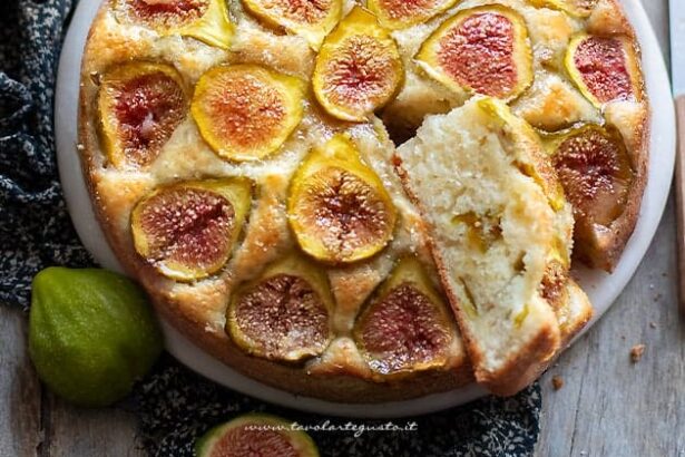 Torta di fichi - Ricetta di Tavolartegusto