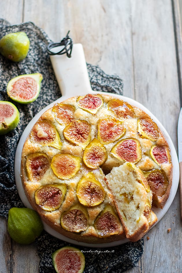 torta di fichi - Ricetta di Tavolartegusto