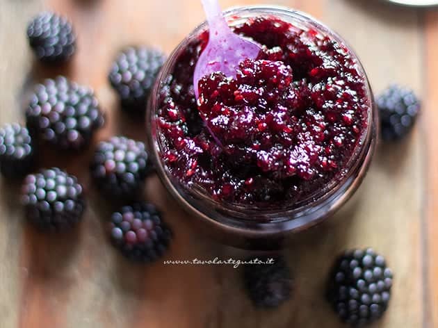 Marmellata di more - Ricetta di Tavolartegusto